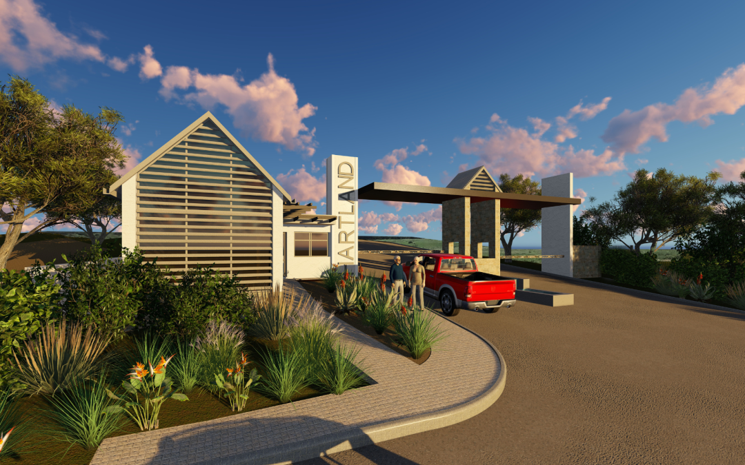 Hartland Lifestyle Estate, Entrance Gate